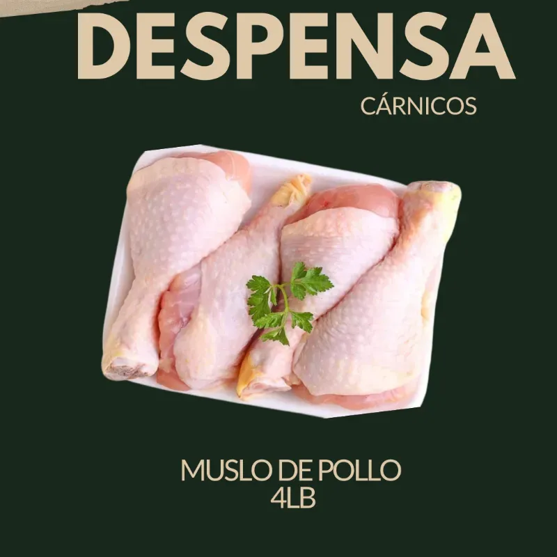 Muslos de pollo 