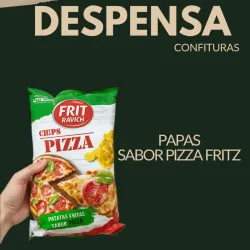 Papas sabor pizza fritz