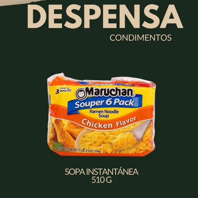 Sopa instantánea 