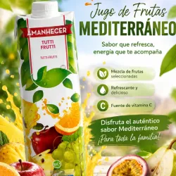 Jugos Naturales Mediterráneo de 1 litro