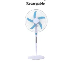 Ventiladores de pie recargable