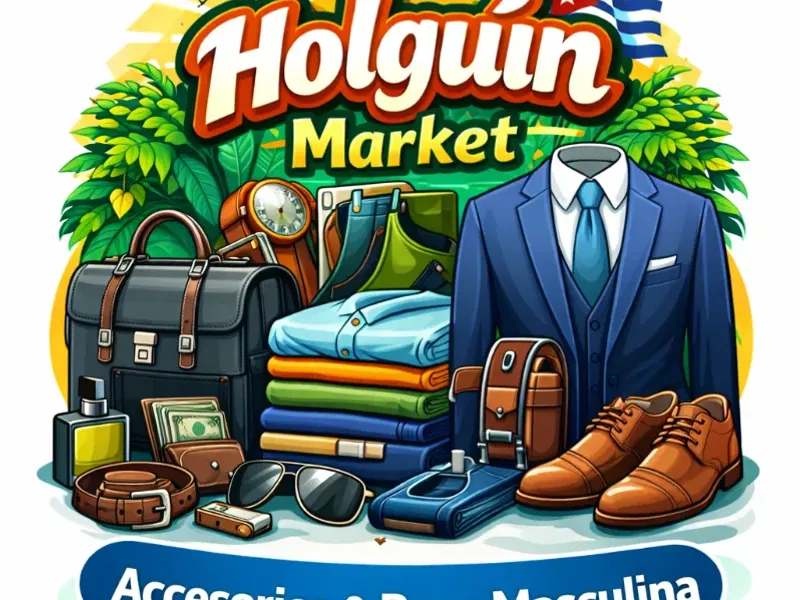 Accesorios y ropa masculina 