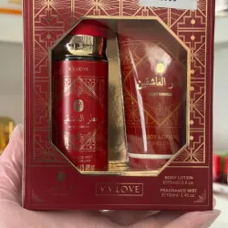 Set de 2pcs Colonia 75 ml+ Locion Corporal 100 ml