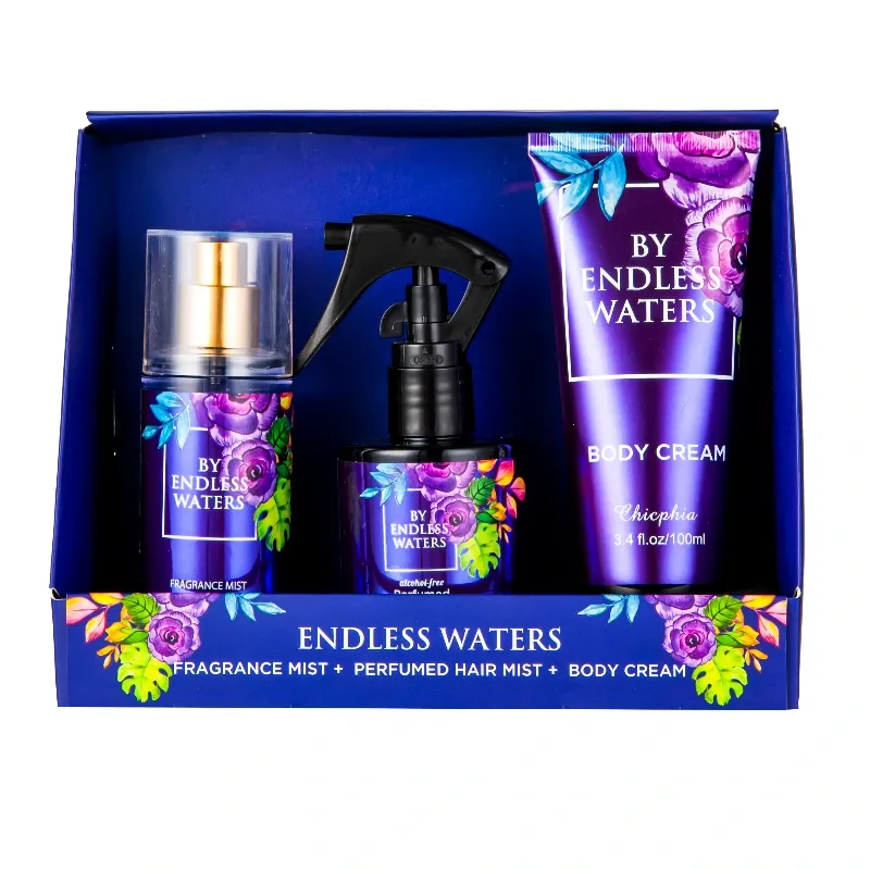 Set de 3pcs Colonia 75 ml+ Locion Corporal 100 ml+ Locion Capilar 100 ml