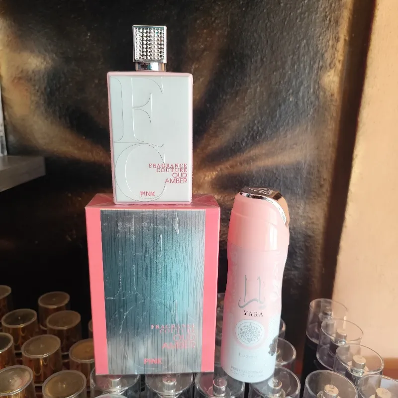 Set de Regalo Perfume EDP 100 ml Spray Perfume 250 ml