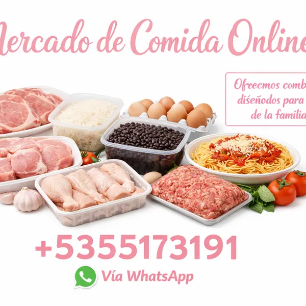 Homemarket , ideado para el confort ,la comodidad y la confianza. Ofrecemos combos totalmente completos para el deleite de la familia del centro de Cuba en todos los municipios de Villa Clara así como algunos municipios de Cienfuegos sin costo alguno por transportación en la mayoría de los municipios villaclareños .Usted podrá modificar o crear su propio combo en el cual se le incluirá regalos. El pago se realizará después de ser entregada la mercancía mediante los métodos de pago siguientes : Zelle , Cash app , Western Union ,MLC,USD(efectivo)
