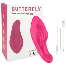 Vibrador de Panty "Butterfly" con App-Control