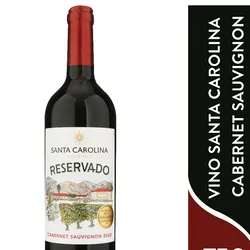 Vino Tinto Cabernet Sauvignon Santa Carolina