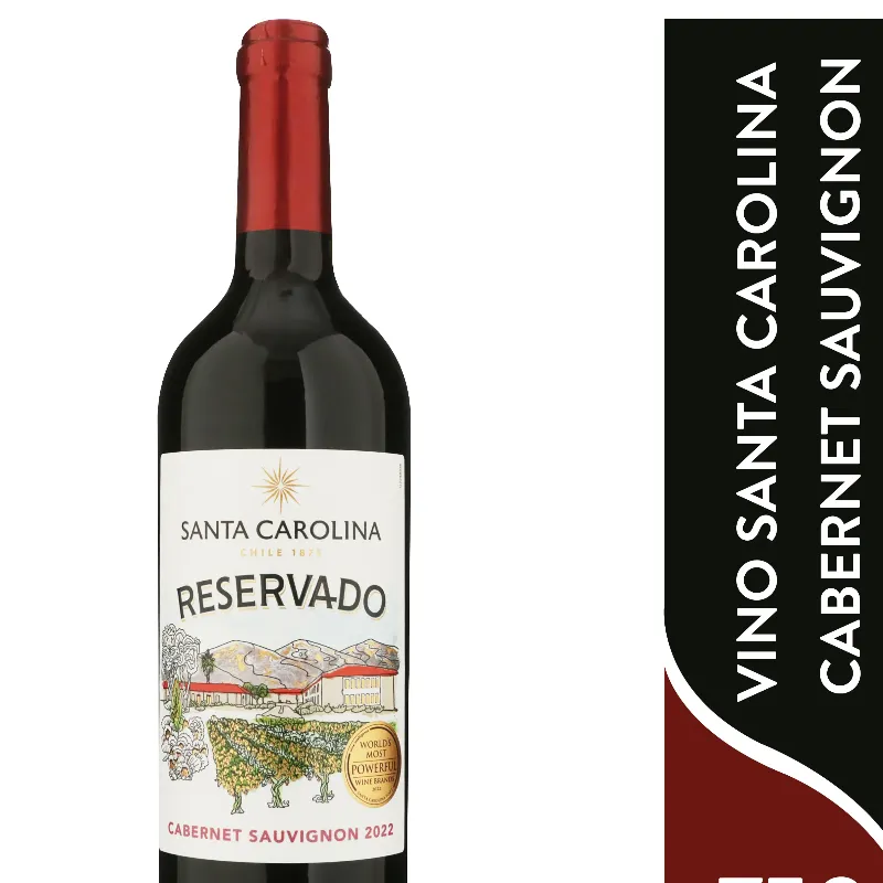 Vino Tinto Cabernet Sauvignon Santa Carolina