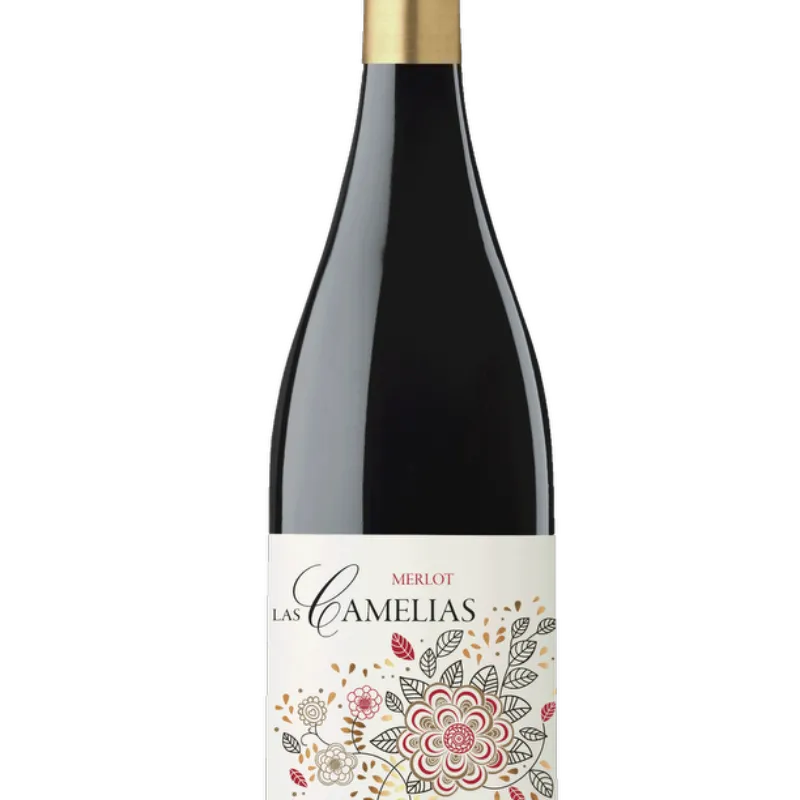 Vino Tinto Merlot Las Camelias