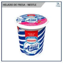 Pote de helado Nestlé
