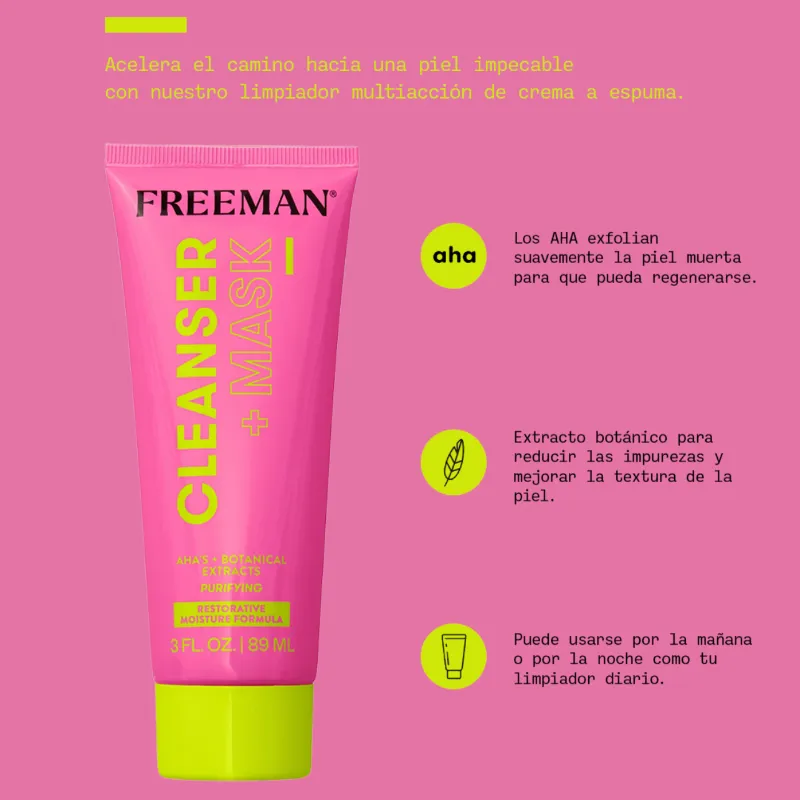 2000$ Limpiador facial más mascarilla 