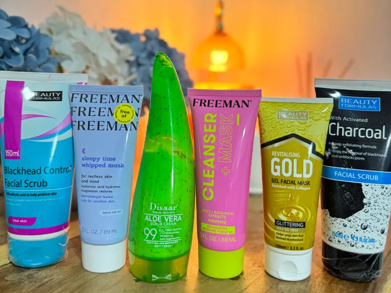 Mascarillas y exfoliantes