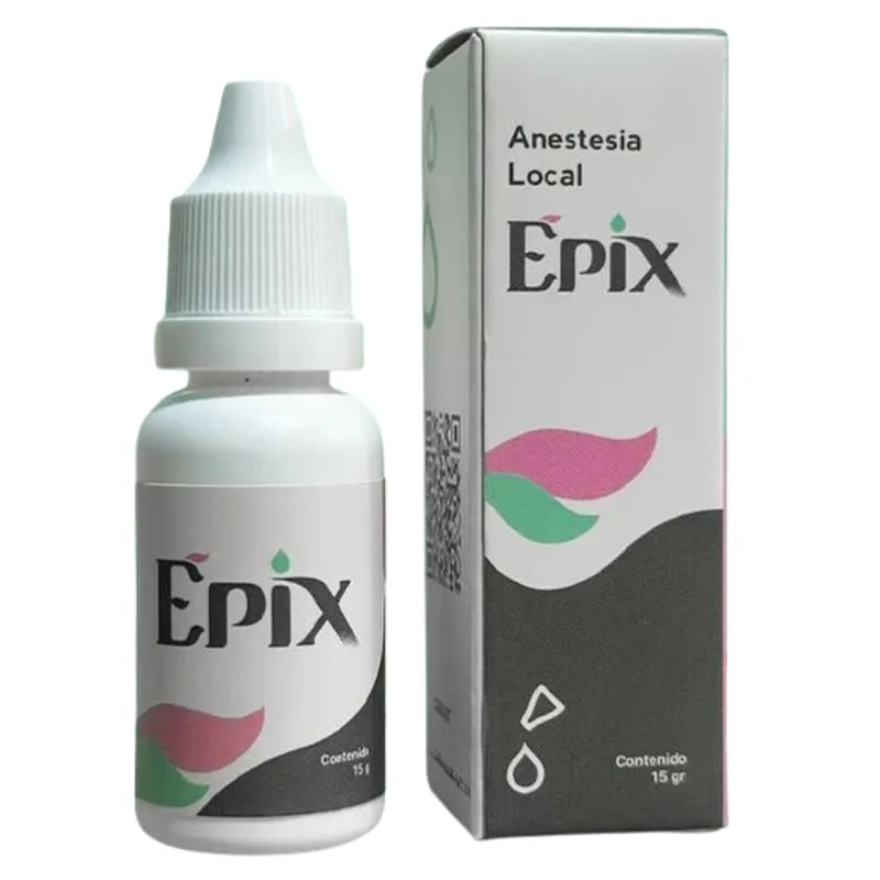 Anestesia piel abierta Epix