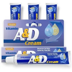 Crema hidratante para piel seca y escamosa con Vit A y D