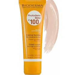 1600 pesos  Crema solar facial con color y protección muy alta 