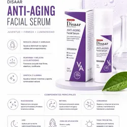 2500 pesos Disaar Beauty Skincare – Sérum Facial Anti-Edad 