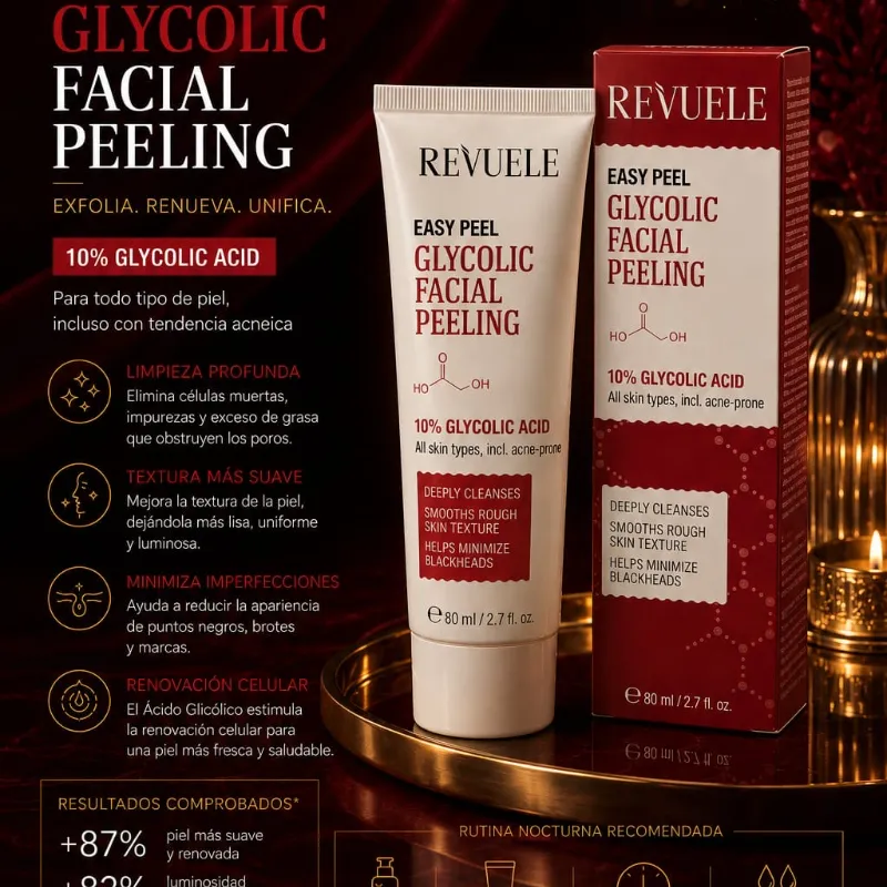 FACIAL PEELING 10% GLYCOLIC ACID