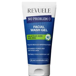 Gel Limpiador Facial de Ácido Salicílico y Zinc