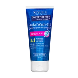 Gel limpiador facial de Ácidos Salicílico