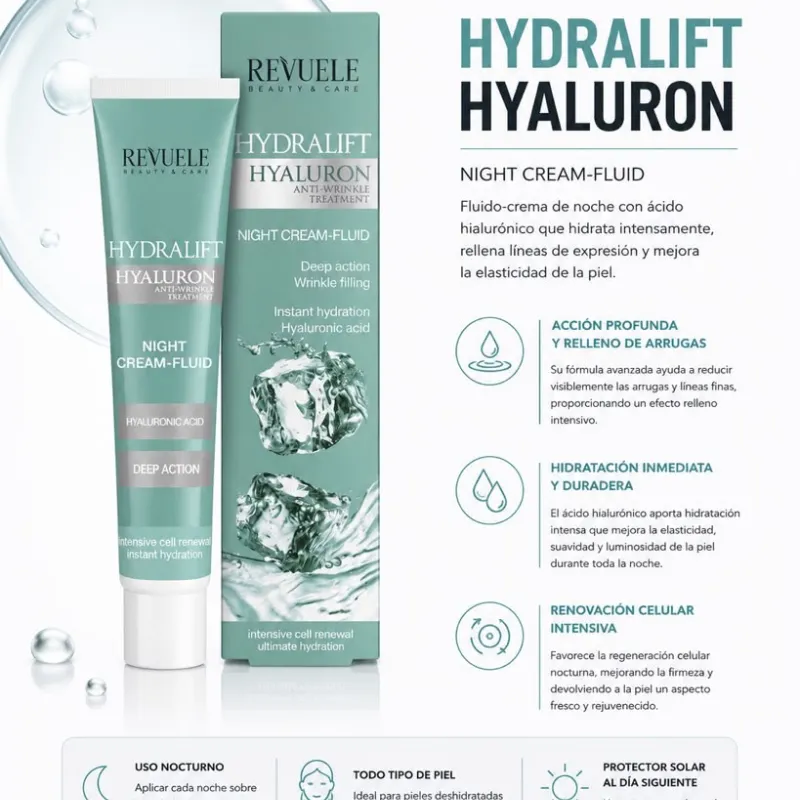 HYDRALIFT HIALURÓN CREMA DE NOCHE