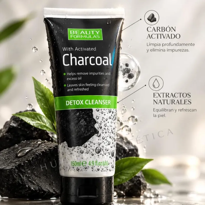 Limpiador carbón Beauty fórmulas