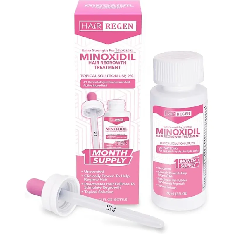 Minoxidil para caída de cabello 