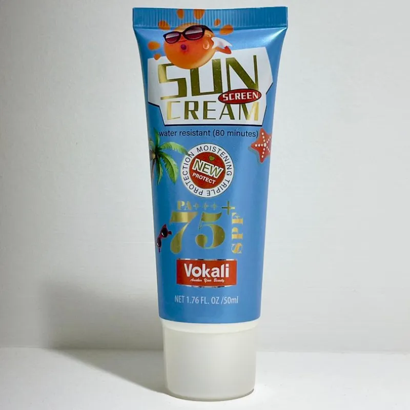 Protector solar facial y corporal resistente al agua (SPF:75+)