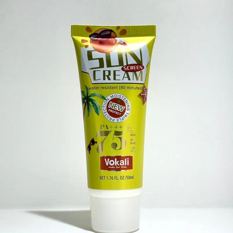 Protector solar facial y corporal resistente al agua (SPF:75+)