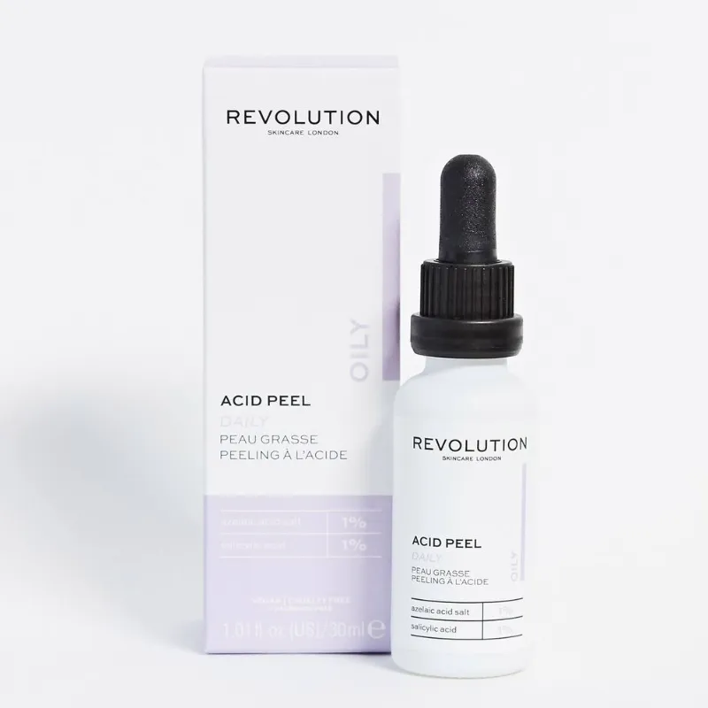 Revolution Skincare London – Acid Peel 1% con Ácido Azelaico & Salicílico