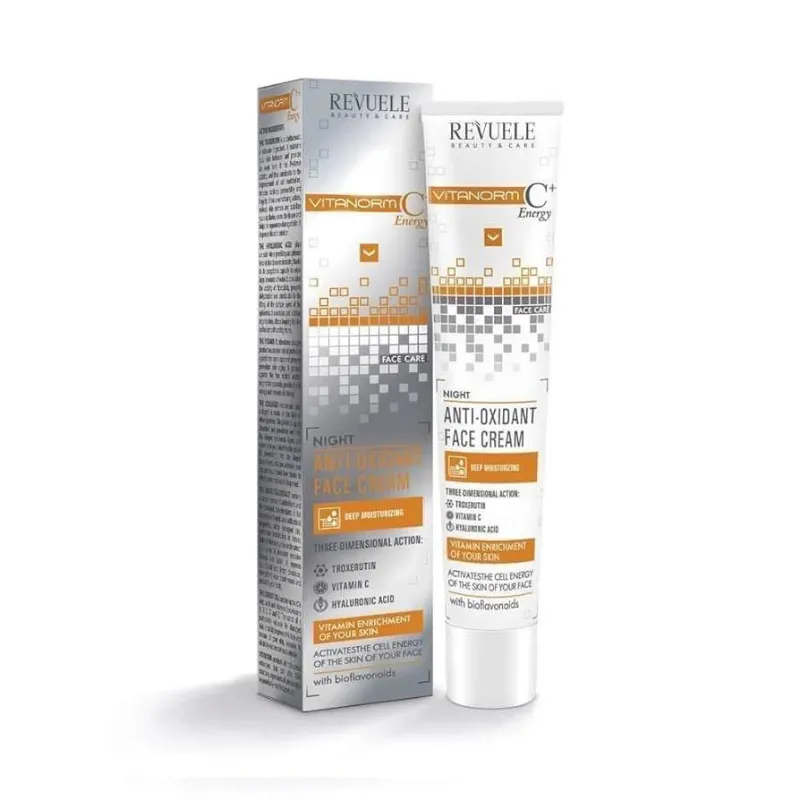 REVUELE Crema facial antioxidante de noche