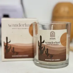 Vela aromática TÉ BLANCO Y BAMBÚ