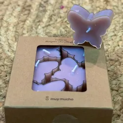 Velas en forma de mariposa 🦋