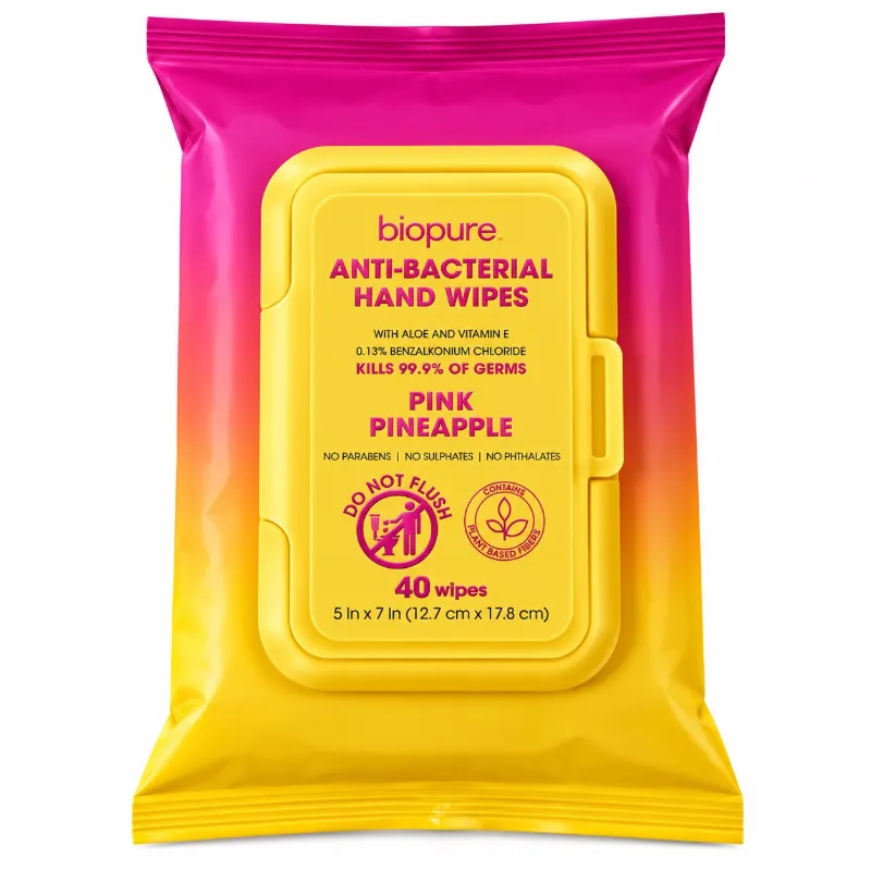 Anti-bacterial Hand Wipes