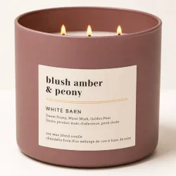 Blush Amber & Peony Candle