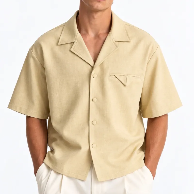 Camisa Boxy Noir