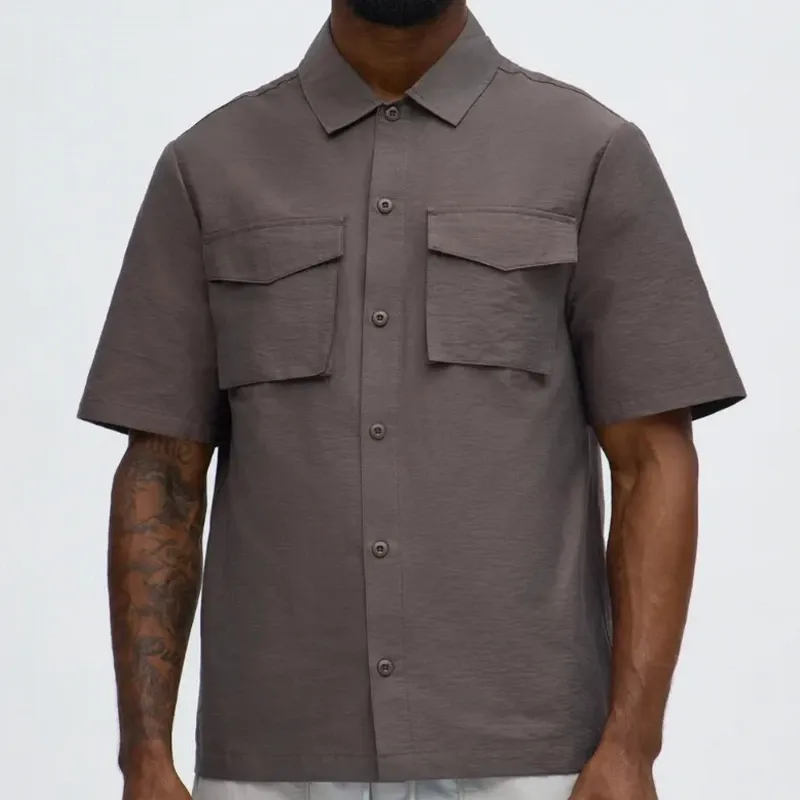 Camisa Crinkled