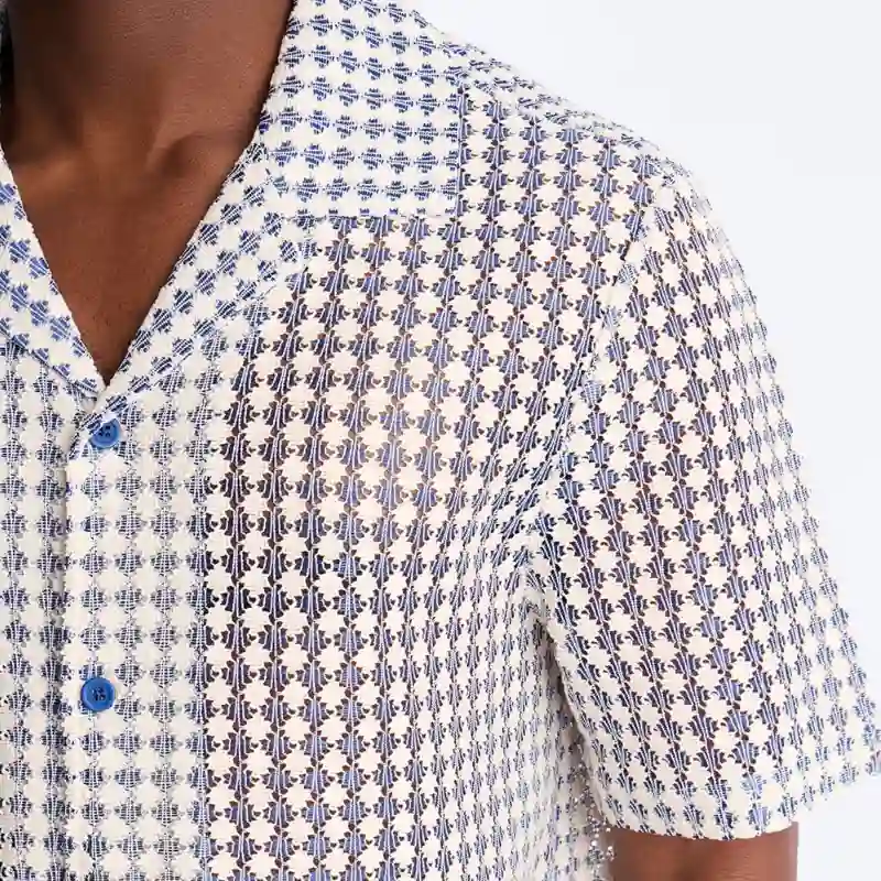 Camisa Crochet