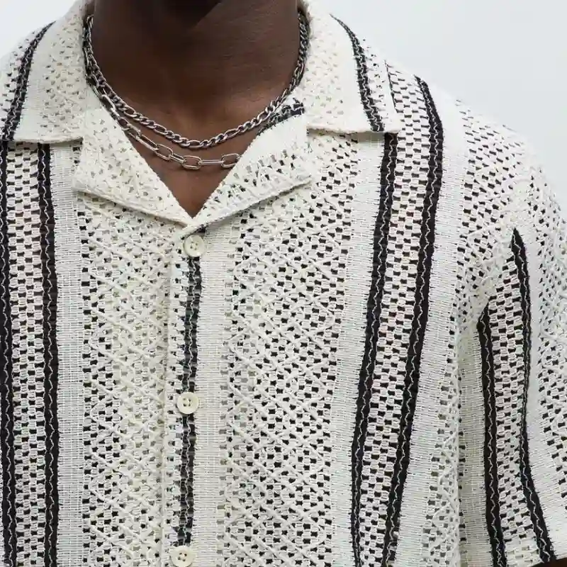 Camisa Crochet