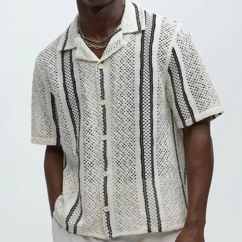 Camisa Crochet