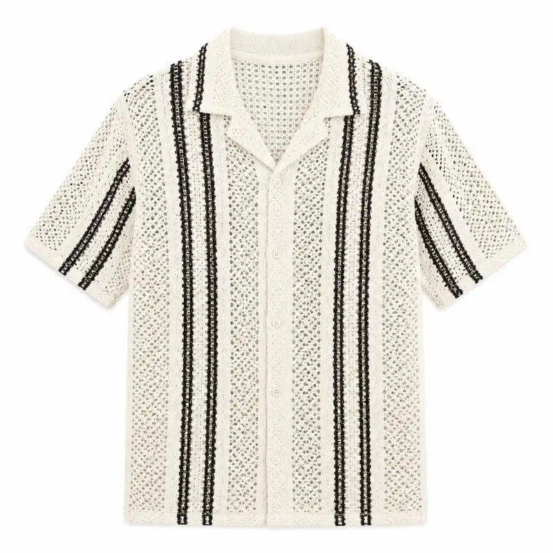 Camisa Crochet