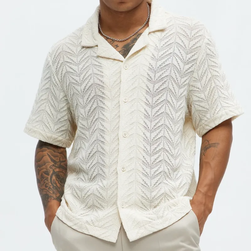 Camisa Crochet