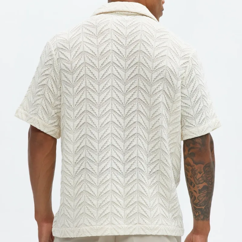 Camisa Crochet