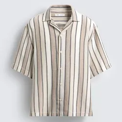 Camisa Jacquard Geométrica