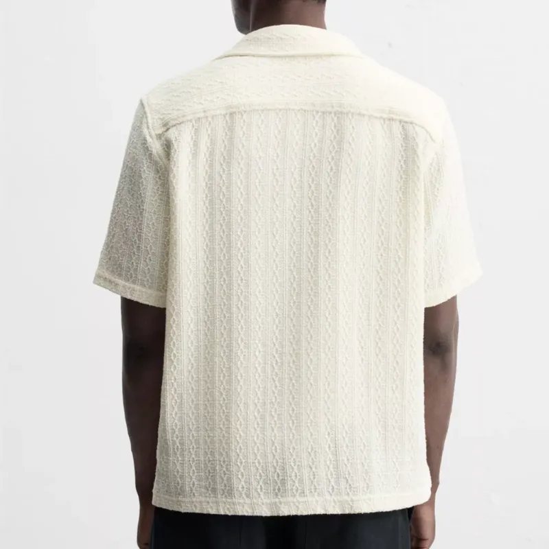 Camisa Jacquard Geométrico 