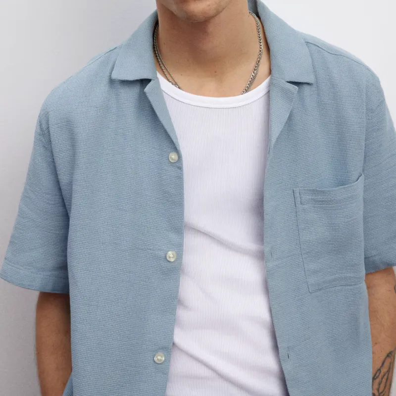 Camisa Resort Texturizada 
