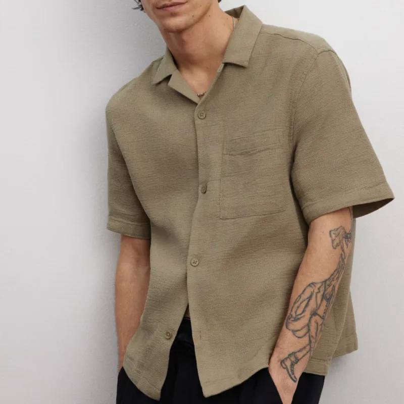 Camisa Resort Texturizada 