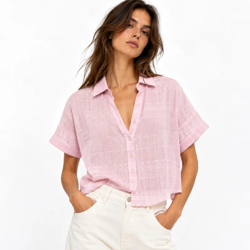 Camisa Semitransparente