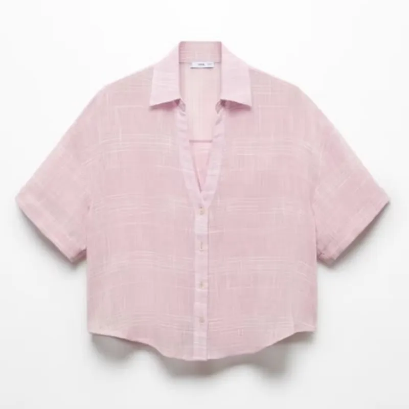 Camisa Semitransparente