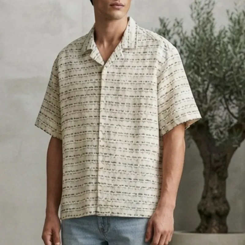 Camisa Textured